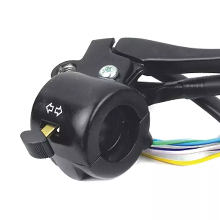 Uno Minda Handle Bar Switch - Lever Assembly - Right Side, Kick Start for TVS XLN-HD (SW-0656E)