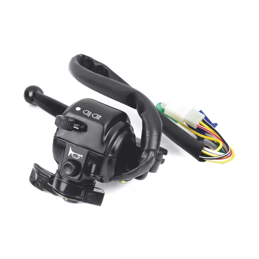 Uno Minda Handle Bar Switch - Lever Assembly - Left Side - Kick Start for TVS XL Super (SW-0655L)