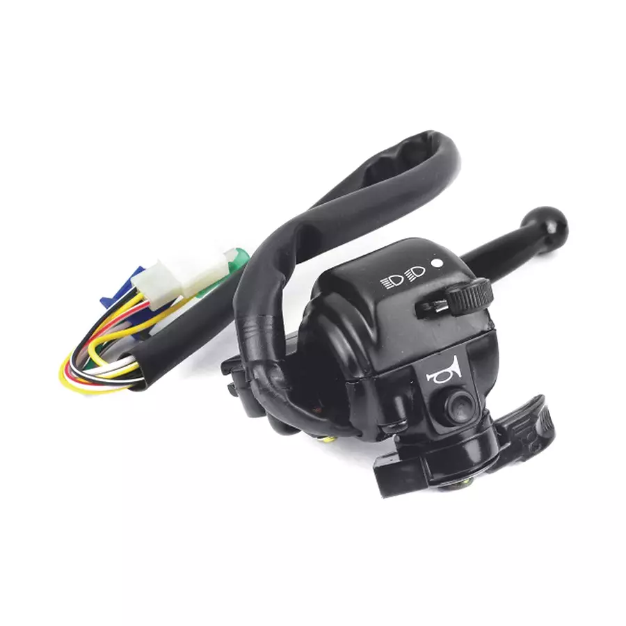 Uno Minda Handle Bar Switch - Lever Assembly - Left Side - Kick Start for TVS XL Super (SW-0655L)