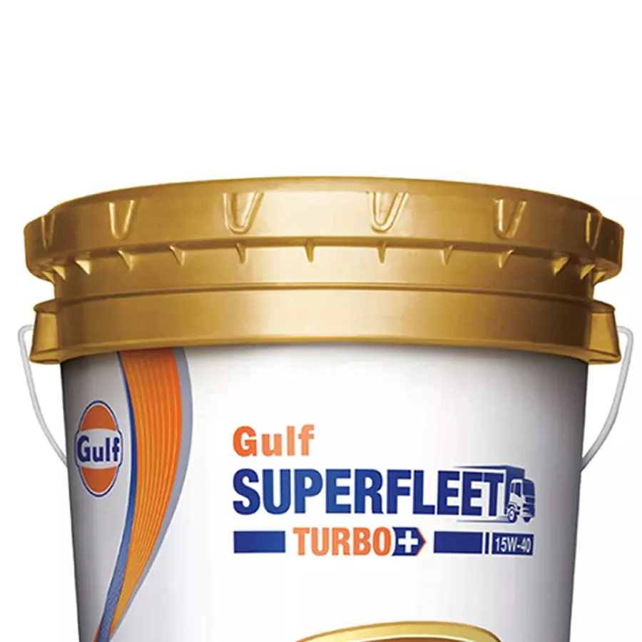 Gulf 1L Superfleet Turbo + 15W-40 Diesel & Gas Engine Oil for Truck & Buses