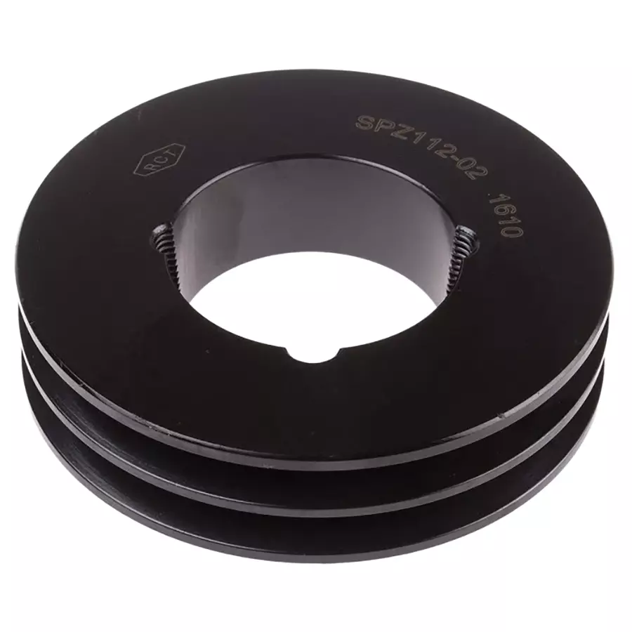 RS PRO Pulley, Cast Iron, Steel Model No 183912