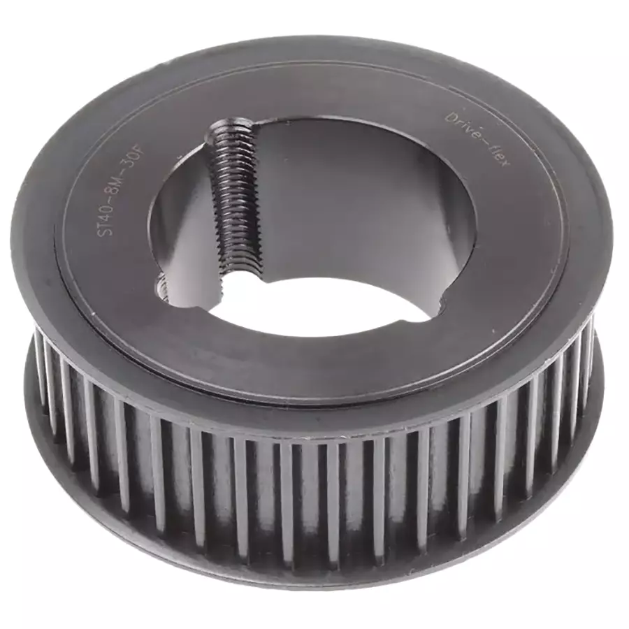 RS PRO Timing Belt Pulley, Cast Iron 38mm Belt Width x 8mm Pitch, 40 Tooth Model No 184246