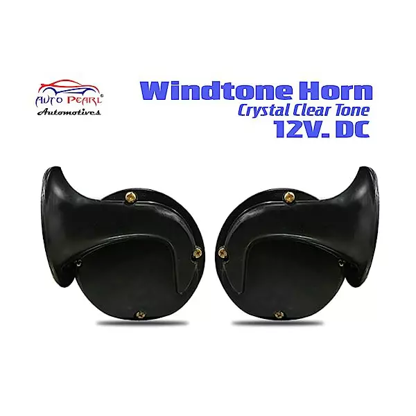 Auto Pearl Universal 12V Windtone Horn Compatible with ES