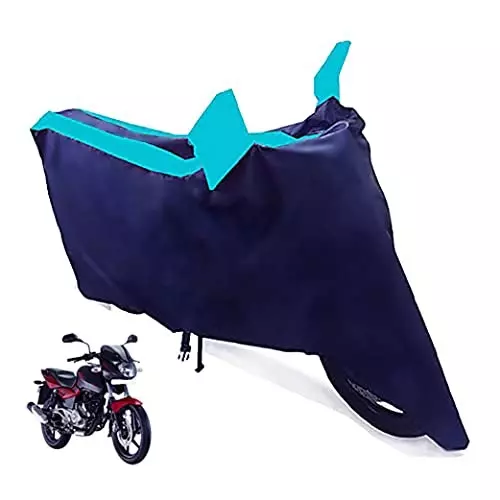 Auto Pearl Bike Body Cover with Mirror Pockets Buckle Belt with Carry Bag Compatible with Tuono 660