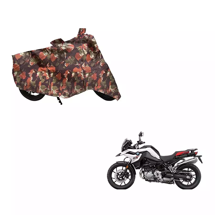 Auto Pearl Waterproof Two Wheeler Cover For BMW F 750 GS (Green & Multi Color)-picture-15