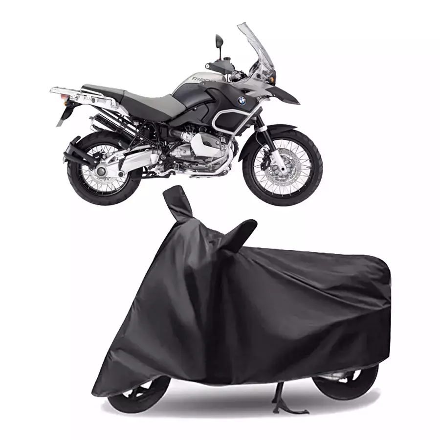 Auto Pearl Polyester Two Wheeler Cover for BMW 1200 GS (Grey)