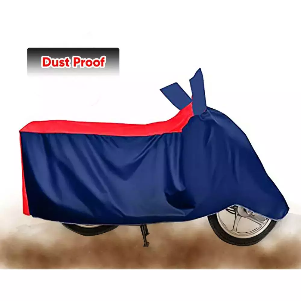 Auto Pearl Two Wheeler Cover with Bag for Honda Activa 4G, Red & Blue