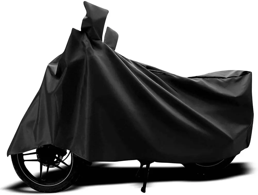 Auto Pearl Polyester Two Wheeler Cover for Honda Cliq BS6 (Grey)