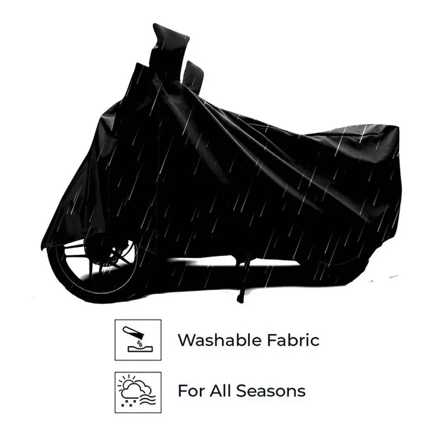 Auto Pearl Bike Cover for Yamaha Majesty S 155 maxi BS6 (Black)