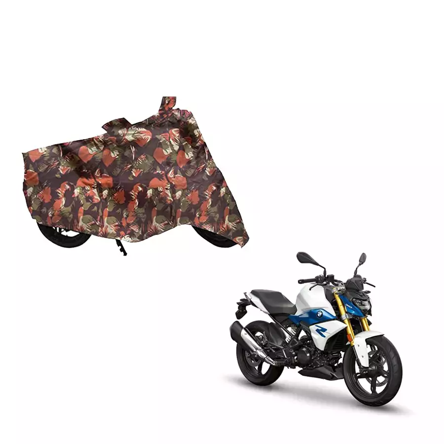 Auto Pearl Waterproof Two Wheeler Cover For BMW G 310 R (Multi Color)