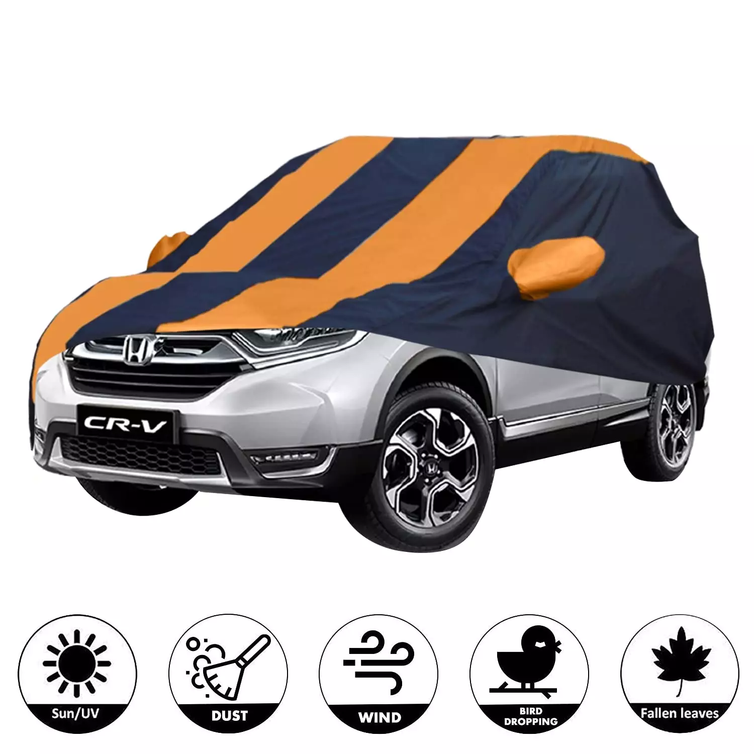 Allextreme CRZ5003 Car Body Cover Compatible with CR-V Custom Fit Dustproof UV Heat Resistant