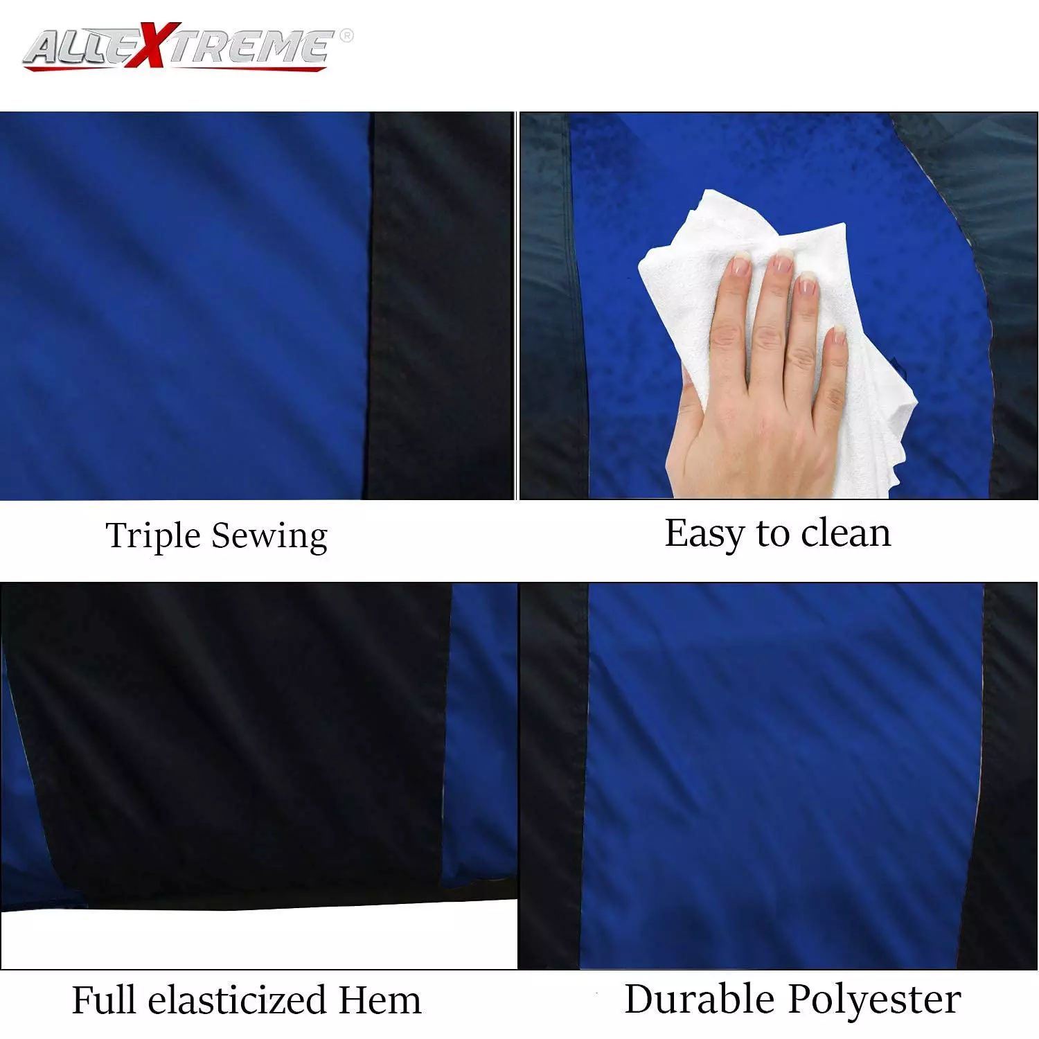 Allextreme MMZ5002 Car Body Cover Compatible with Mahindra Marshal Custom Fit UV Heat Resistant