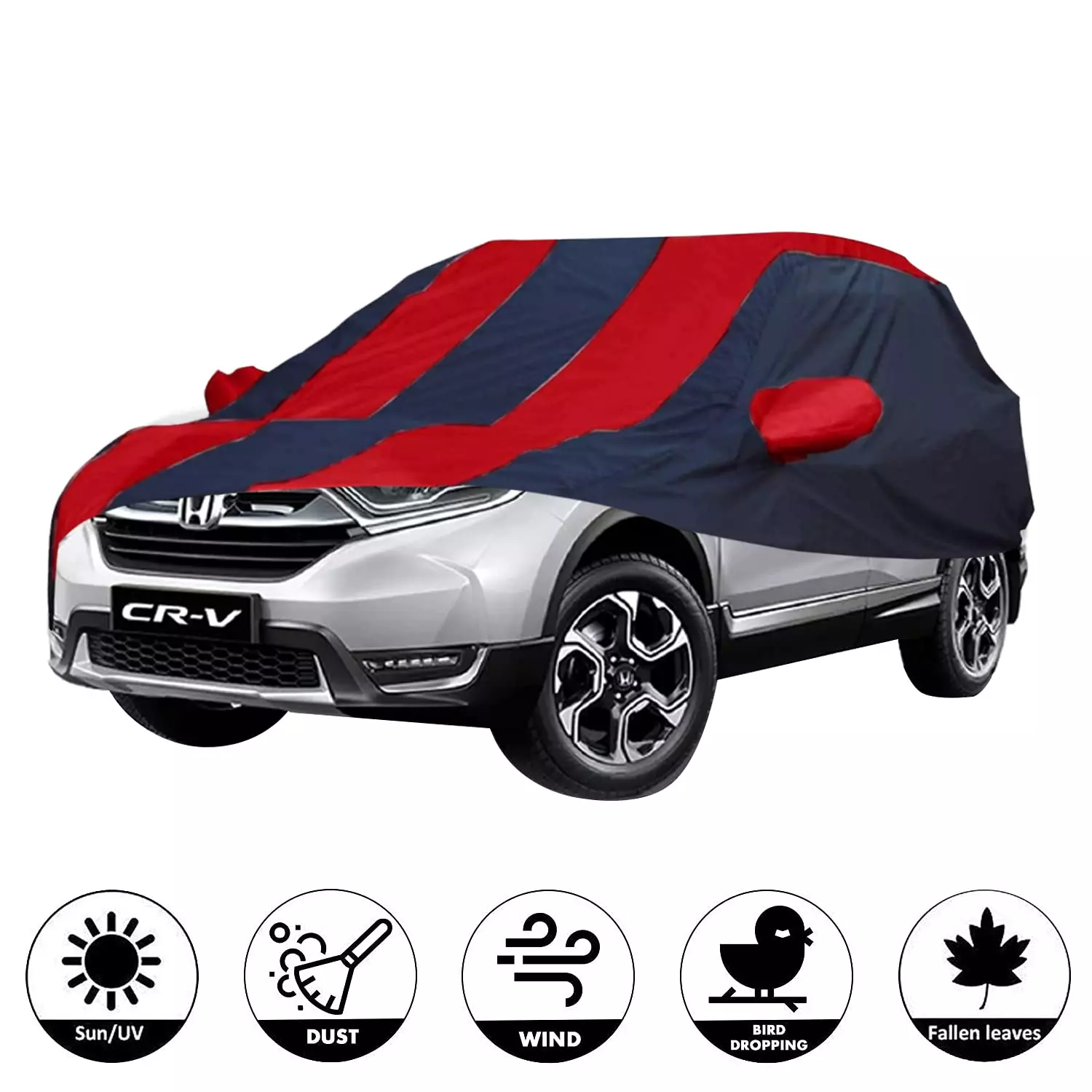 Allextreme CRZ5004 Car Body Cover Compatible with CR-V Custom Fit Dustproof UV Heat Resistant
