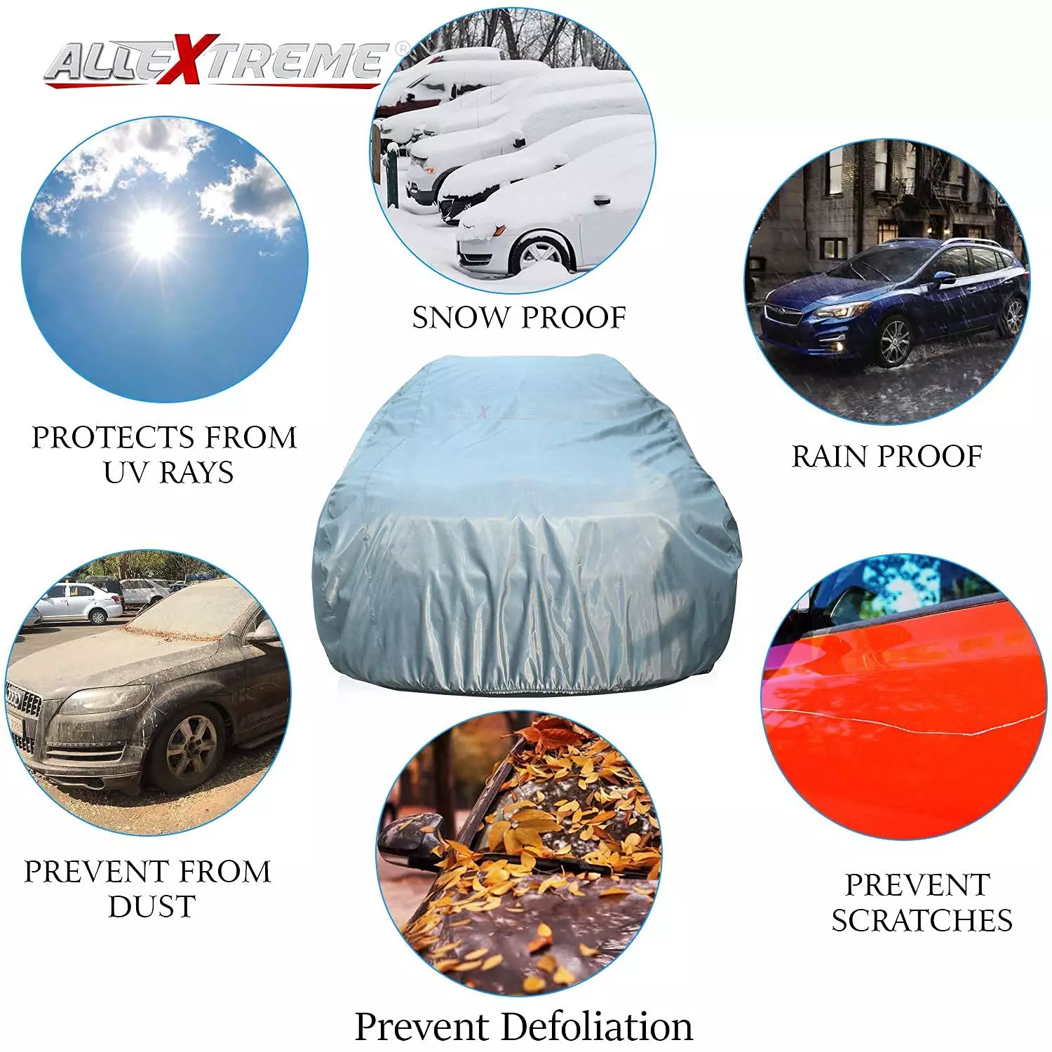 Allextreme ME7001 Car Cover Compatible with Maruti Suzuki Ertiga Custom Fit  UV Heat Resistant