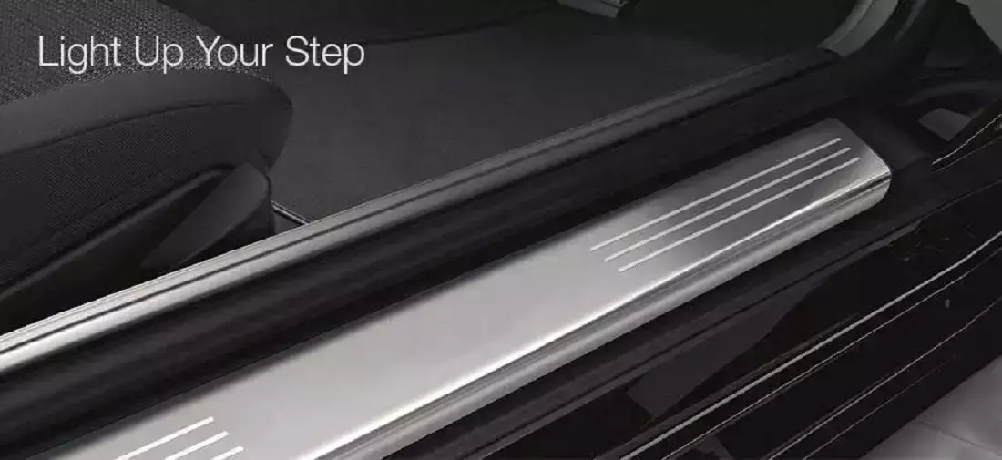 Prior Stain Steel Door Sill Plates for Tata Nano
