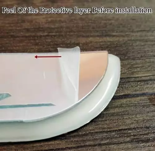 SCA Blue LED Door Sill Plate for Santro All Model (Set of 4)