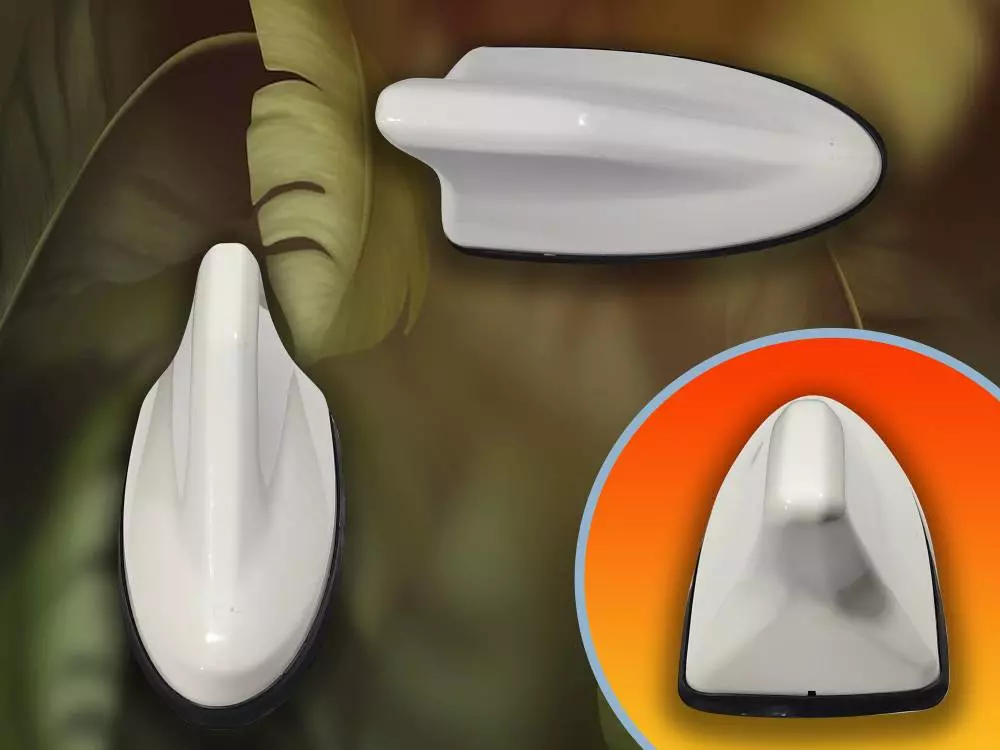 Auto Pearl Premium Quality Car Black Shark Fin Replacement Signal Receiver FA89 i10 Grand Nios 2020 Model Hidden Vehicle Antenna