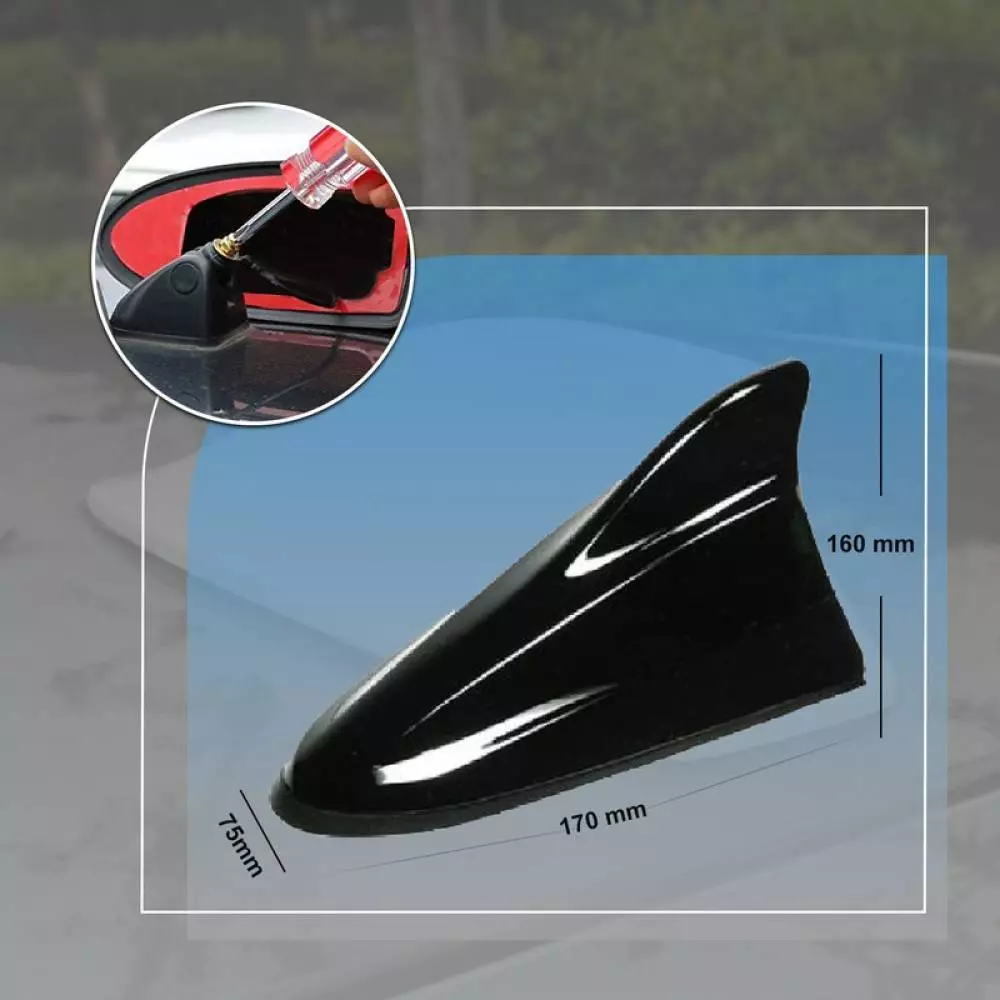 auto-pearl-sharkfin-replacement-oe166-active-satellite-vehicle-antenna