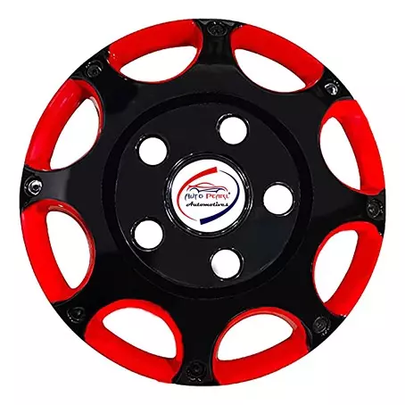 Auto Pearl BoBR23 R15 Press Type Wheel Hubcap with Retention Ring 381 mm(15 Inch) for Maruti Suzuki Gypsy King (Pack of 4 Pcs)