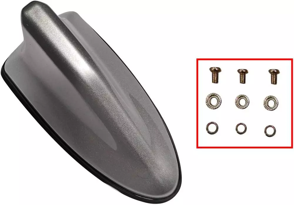 Auto Pearl Premium Quality Car Black Shark Fin Replacement Signal Receiver FA168 Hidden Vehicle Antenna