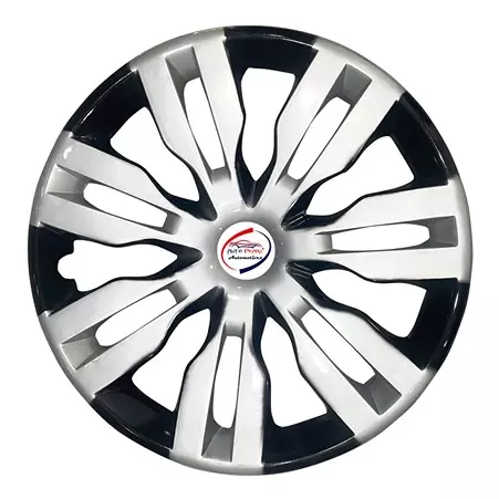 Auto Pearl bDC50 R14 Press Type Wheel Hubcap with Retention Ring 355.6 mm(14 Inch) for Tata Tiago 1.2 Revotron XZ (Pack of 4 Pcs)