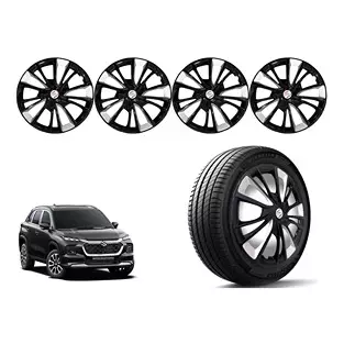 Auto Pearl DCR05 Press Type Wheel Cover with Retention Ring For Maruti Vitara Brezza ZXI Plus Petrol (Pack of 4 Pcs)-picture-32