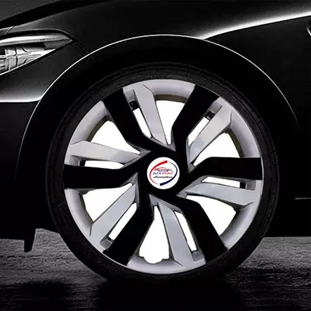 Auto Pearl idRev23 R15 Press Type Wheel Hubcap with Retention Ring 381 mm(15 Inch) for Maruti Suzuki Gypsy King (Pack of 4 Pcs)