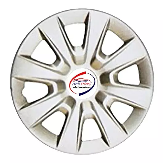 Auto Pearl FiSLV50 R14 Press Type Wheel Hubcap with Retention Ring 355.6 mm(14 Inch) for Tata Tiago 1.2 Revotron XZ (Pack of 4 Pcs)