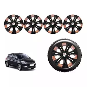 Auto Pearl InBKCO20 R13 Press Type Wheel Hubcap with Retention Ring 33.02 cm (13 Inch) for Tata Tiago 1.2 Revotron XB (Pack of 4 Pcs)