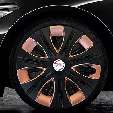Auto Pearl InBKCO20 R13 Press Type Wheel Hubcap with Retention Ring 33.02 cm (13 Inch) for Tata Tiago 1.2 Revotron XB (Pack of 4 Pcs)