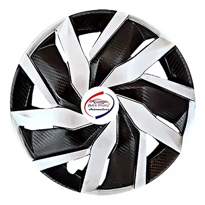 Auto Pearl EgBKSl20 R13 Press Type Wheel Hubcap with Retention Ring 33.02 cm (13 Inch) for Tata Tiago 1.2 Revotron XB (Pack of 4 Pcs)