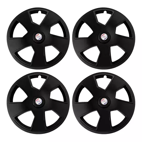 Auto Pearl SCRSL76 R15 Press Type Wheel Hubcap with Retention Ring 381 mm(15 Inch) for Maruti Suzuki Gypsy King (Pack of 4 Pcs)