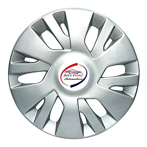 Auto Pearl SwSLV20 R13 Press Type Wheel Hubcap with Retention Ring 33.02 cm (13 Inch) for Tata Tiago 1.2 Revotron XB (Pack of 4 Pcs)