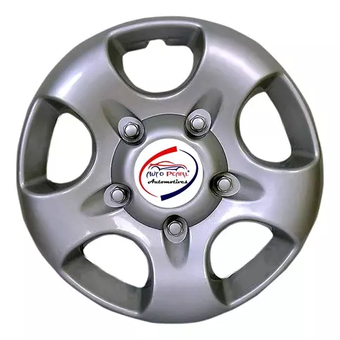 Auto Pearl oSCRSL23 R15 Press Type Wheel Hubcap with Retention Ring 381 mm(15 Inch) for Maruti Suzuki Gypsy King (Pack of 4 Pcs)
