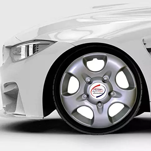 Auto Pearl oSCRSL23 R15 Press Type Wheel Hubcap with Retention Ring 381 mm(15 Inch) for Maruti Suzuki Gypsy King (Pack of 4 Pcs)