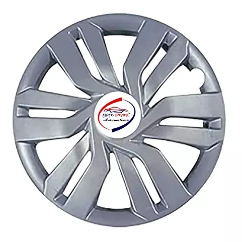 Auto Pearl idSLV50 R14 Press Type Wheel Hubcap with Retention Ring 355.6 mm(14 Inch) for Tata Tiago 1.2 Revotron XZ (Pack of 4 Pcs)