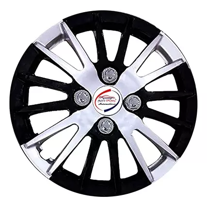 Auto Pearl CSDC12 R13 Press Type Wheel Hubcap with Retention Ring 33.02 cm (13 Inch) for Maruti Suzuki Eeco (Pack of 4 Pcs)