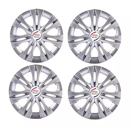 Auto Pearl InSLCO12 R13 Press Type Wheel Hubcap with Retention Ring 33.02 cm (13 Inch) for Maruti Suzuki Eeco (Pack of 4 Pcs)