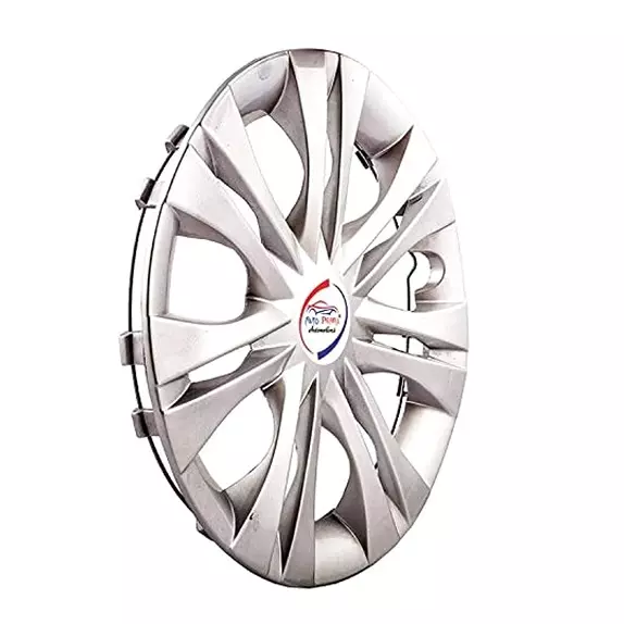 Auto Pearl InSLCO12 R13 Press Type Wheel Hubcap with Retention Ring 33.02 cm (13 Inch) for Maruti Suzuki Eeco (Pack of 4 Pcs)