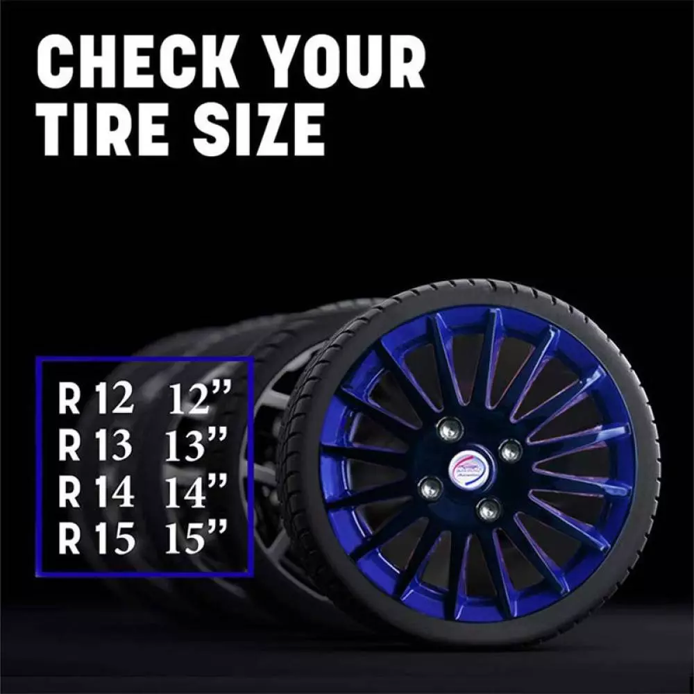 Auto Pearl R13 Press Type With Retention Ring PTAC62 Wheel Cover for Santro Xing48.102 cm