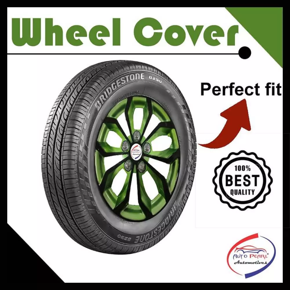 Auto Pearl R13 Press Type With Retention Ring PTAC904 Wheel Cover for Santro Xing38.1 cm