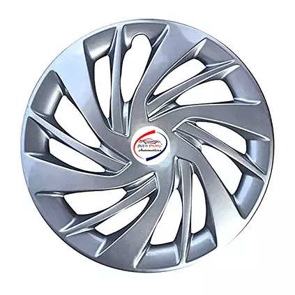 Auto Pearl ErSIL23 R15 Press Type Wheel Hubcap with Retention Ring 381 mm(15 Inch) for Maruti Suzuki Gypsy King (Pack of 4 Pcs)