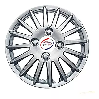 Auto Pearl cSil23 R15 Press Type Wheel Hubcap with Retention Ring 381 mm(15 Inch) for Maruti Suzuki Gypsy King (Pack of 4 Pcs)