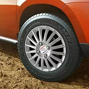 Auto Pearl cSil23 R15 Press Type Wheel Hubcap with Retention Ring 381 mm(15 Inch) for Maruti Suzuki Gypsy King (Pack of 4 Pcs)