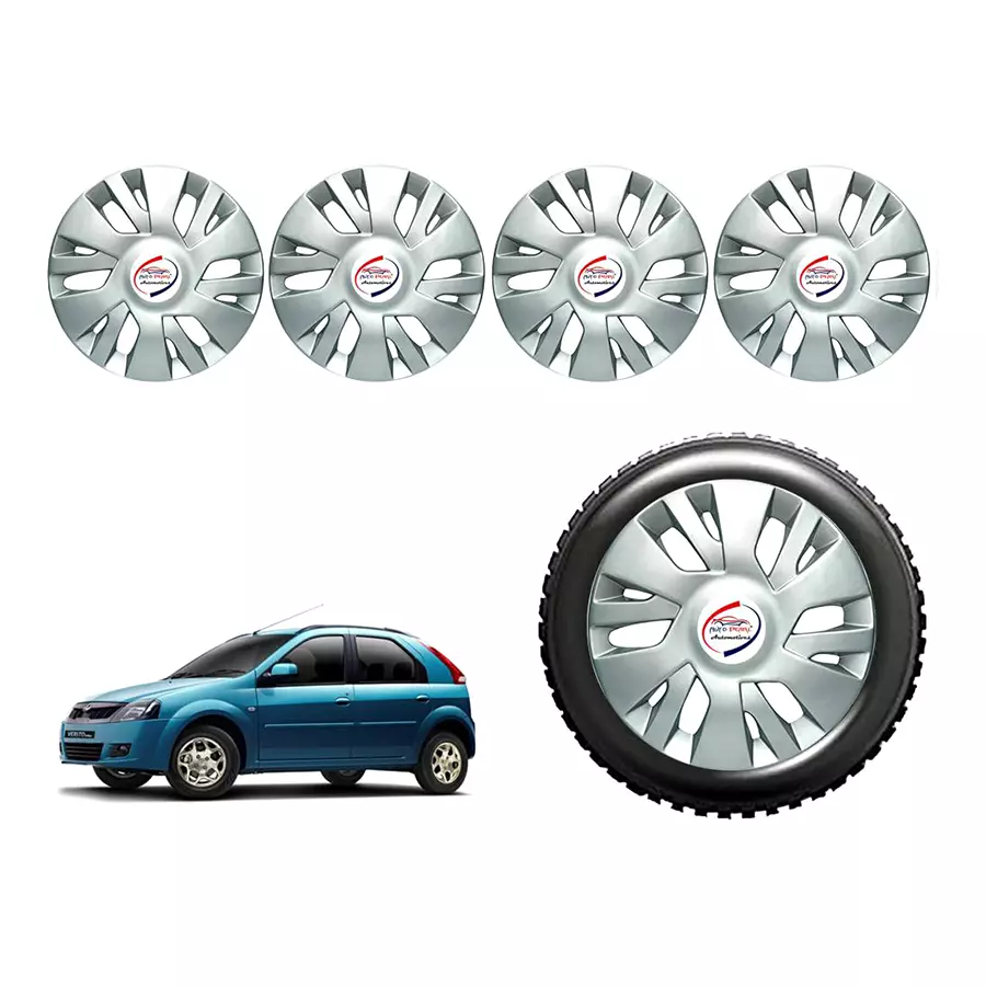 Buy Auto Pearl T2Sil53_R Press Type Car Wheel Cover with Retention Ring