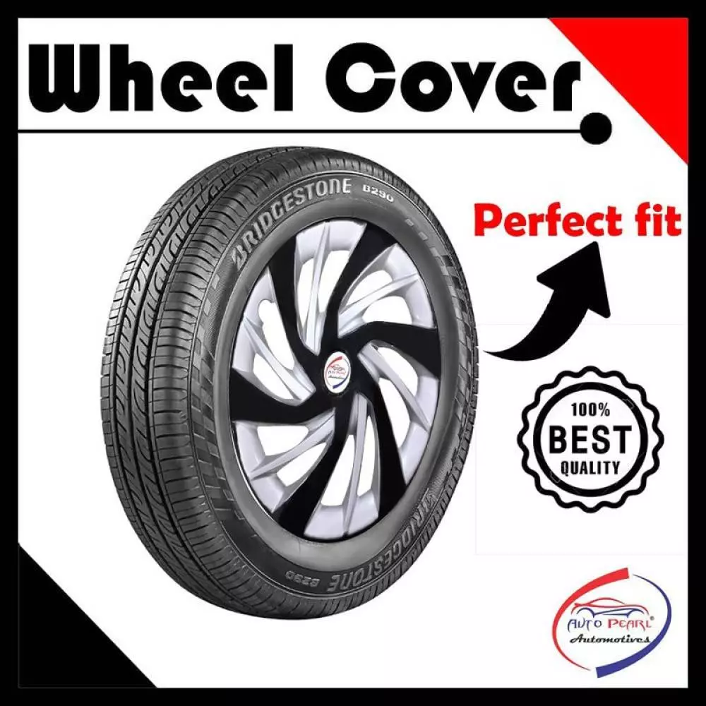 Auto Pearl R13 Press Type With Retention Ring PTAC577 Wheel Cover for Santro Xing38.1 cm