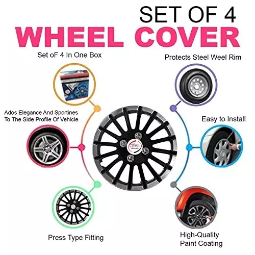 auto-pearl-car-full-wheel-cover-caps-14-inch-press-type-for-ritz-set-of-4-black-and-silver