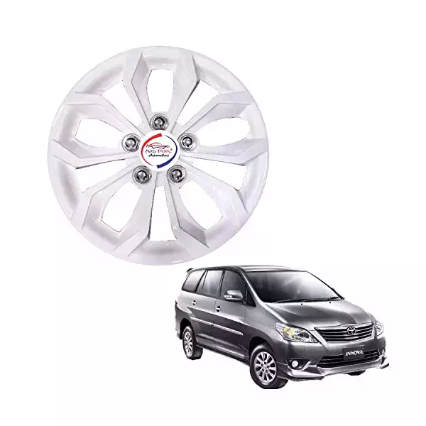Auto Pearl 381 mm(15 Inch) Set of 4 Pcs Hubcap Wheel Cover Replacements for Innova 2013 2015
