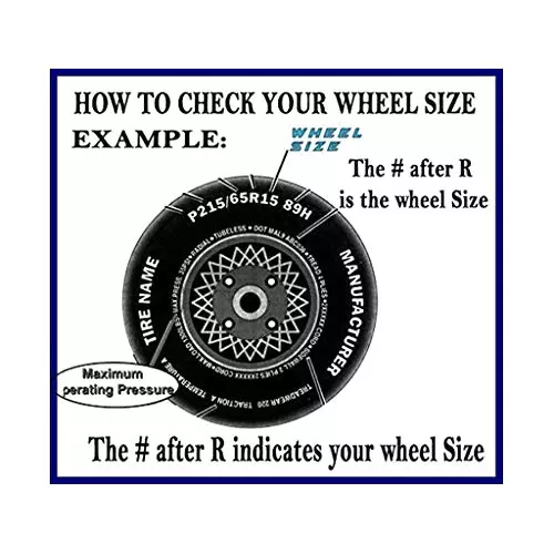 Auto Pearl Car Golden Black Wheel Cover Caps 35.56 cm (14 Inch) Press Type Fitting Compatible with Varito