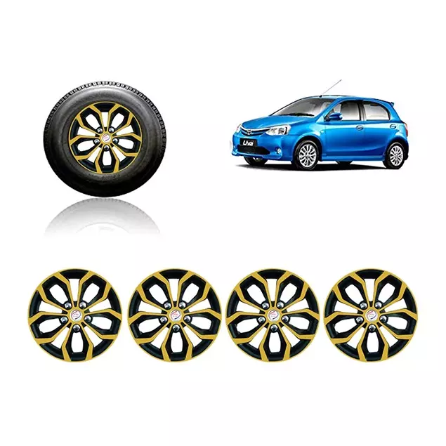 auto-pearl-car-golden-black-wheel-cover-caps-14-inch-press-type-fitting-compatible-with-etios-liva